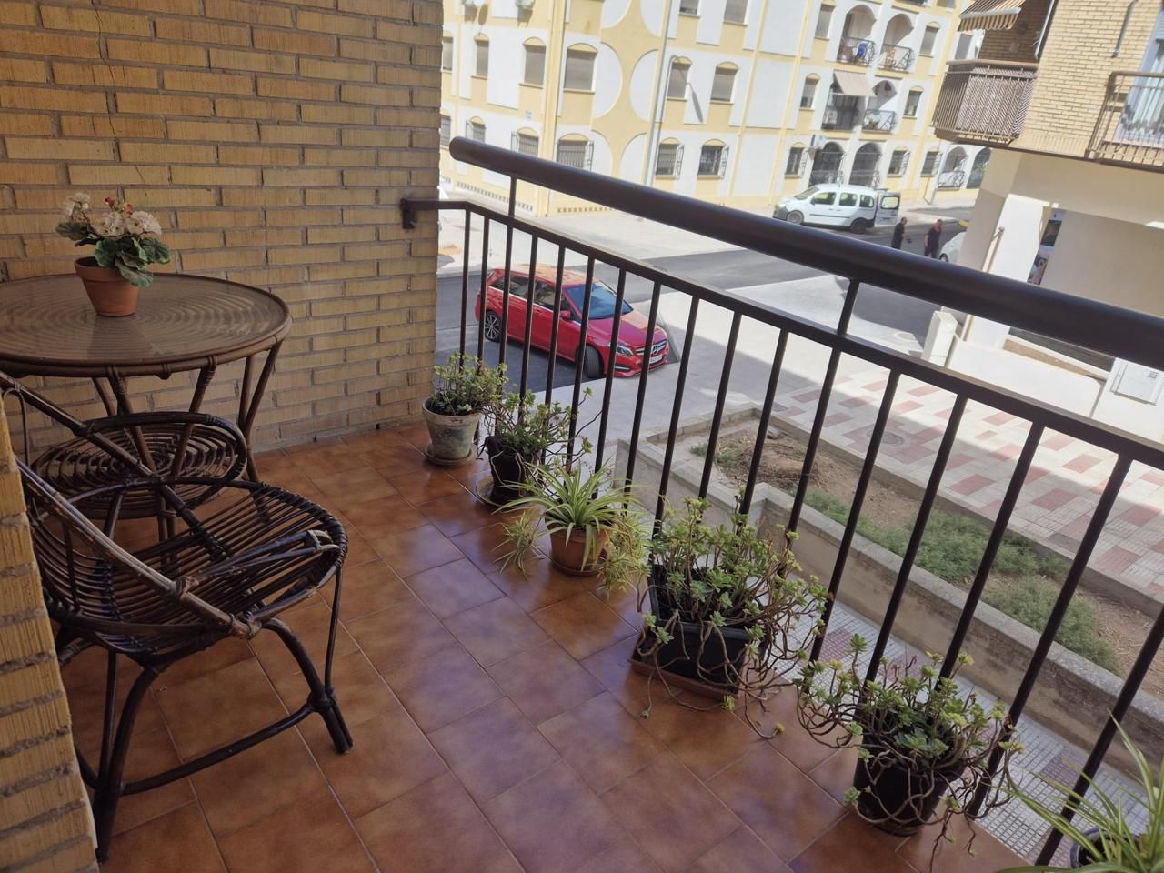 Balcony of Flat to rent in  Toledo Capital  with Heating, Terrace and Furnished