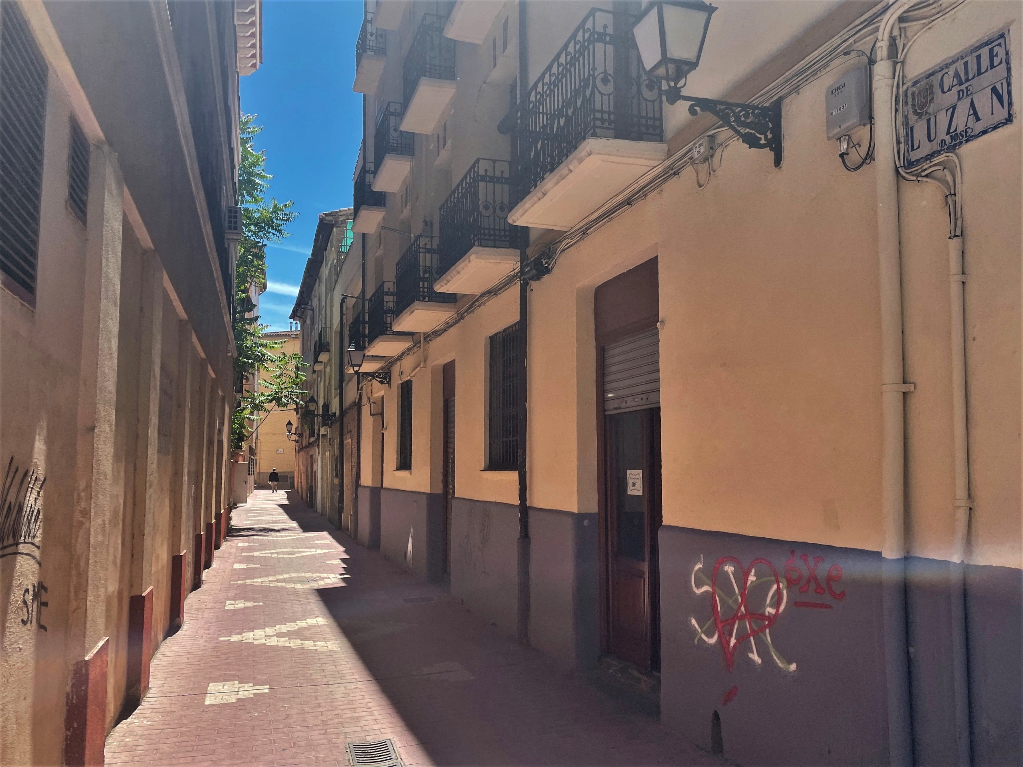 Exterior view of Residential for sale in  Zaragoza Capital