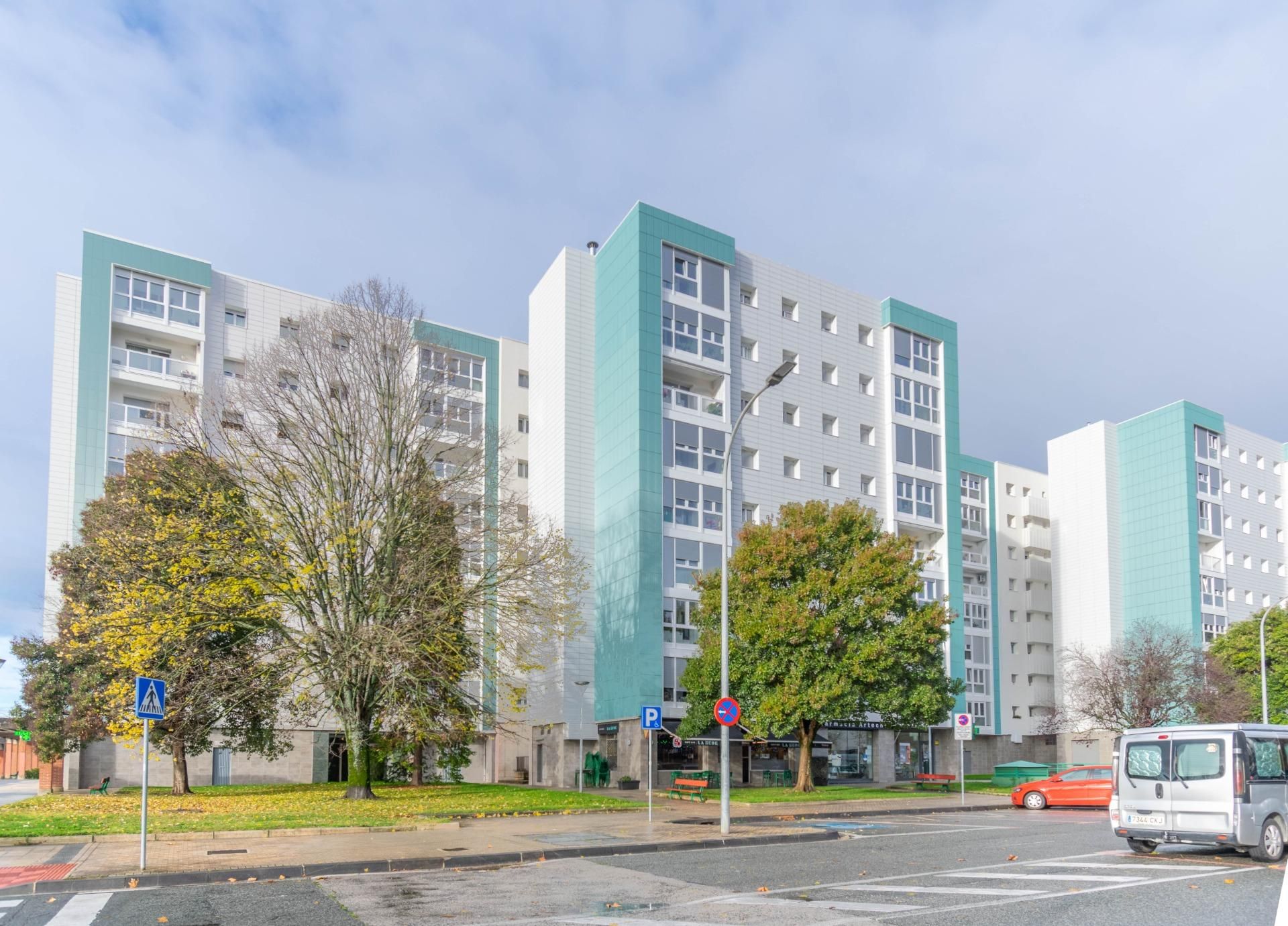 Vista exterior de Pis en venda en  Pamplona / Iruña amb Calefacció
