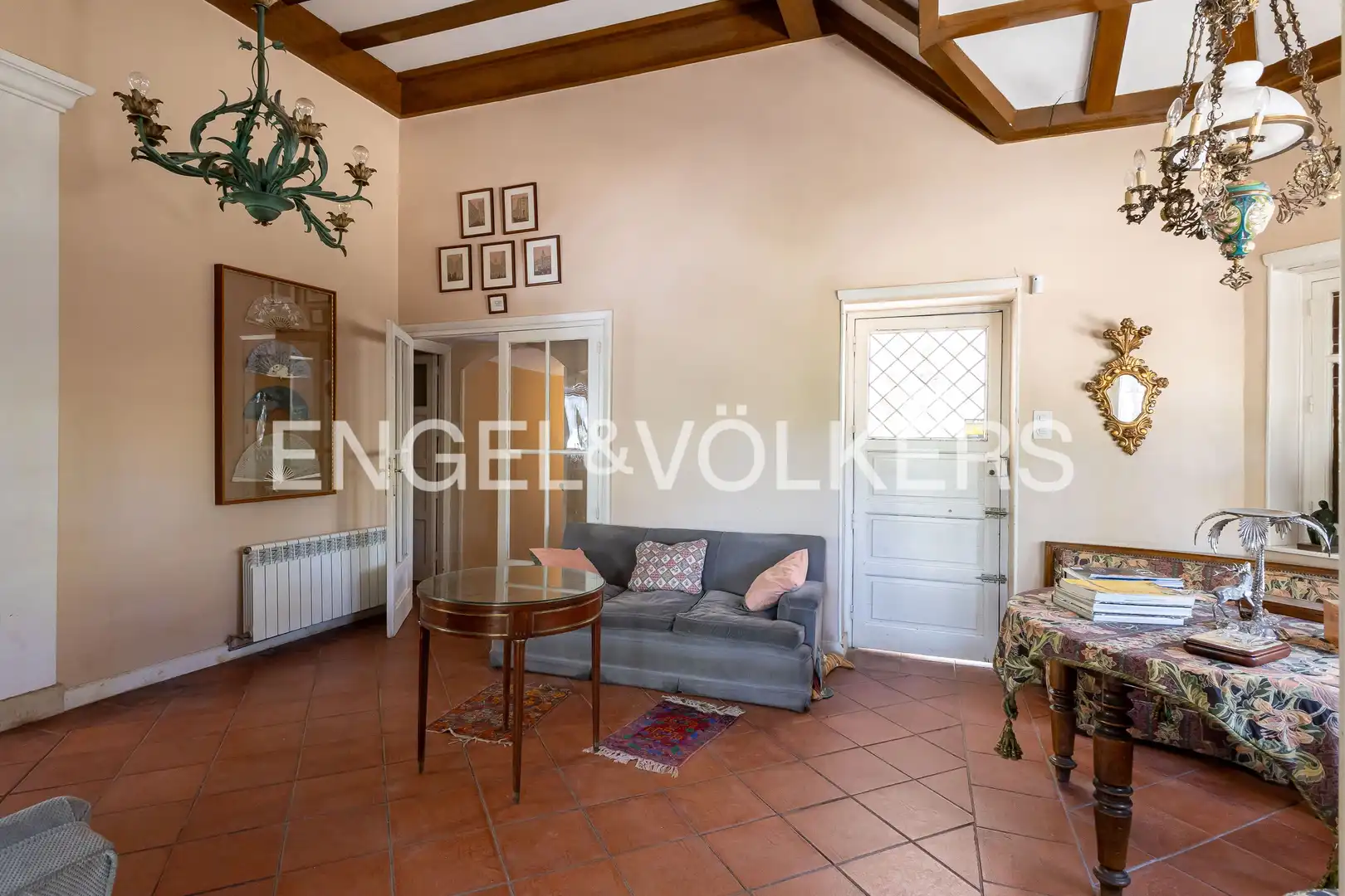 Sala de estar de Casa o chalet en venta en Torrelodones con Calefacción, Jardín privado y Terraza