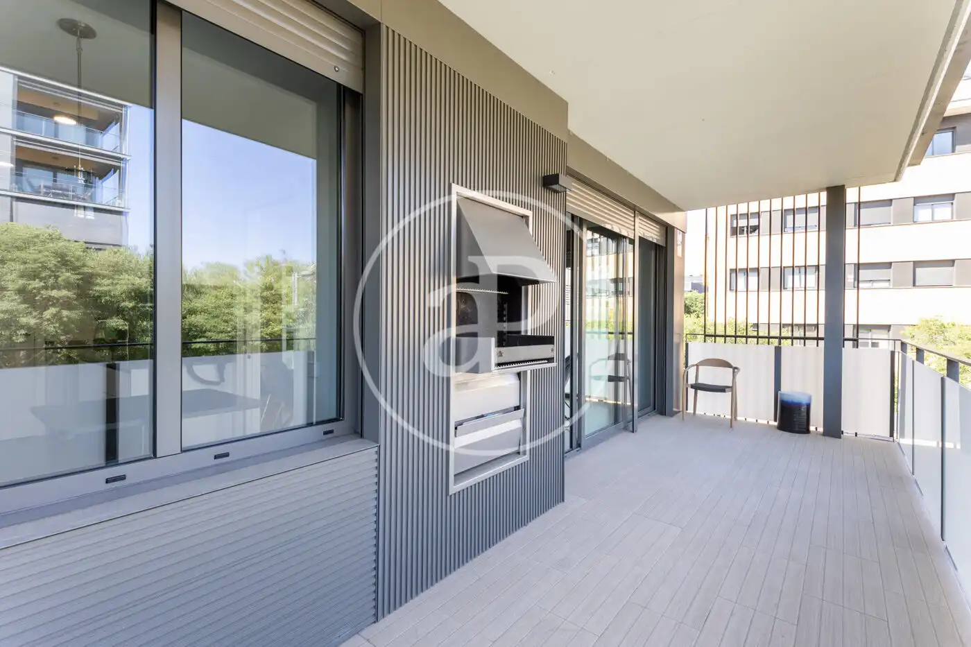 Terrassa de Pis en venda en Sant Cugat del Vallès amb Aire condicionat, Jardí privat i Terrassa