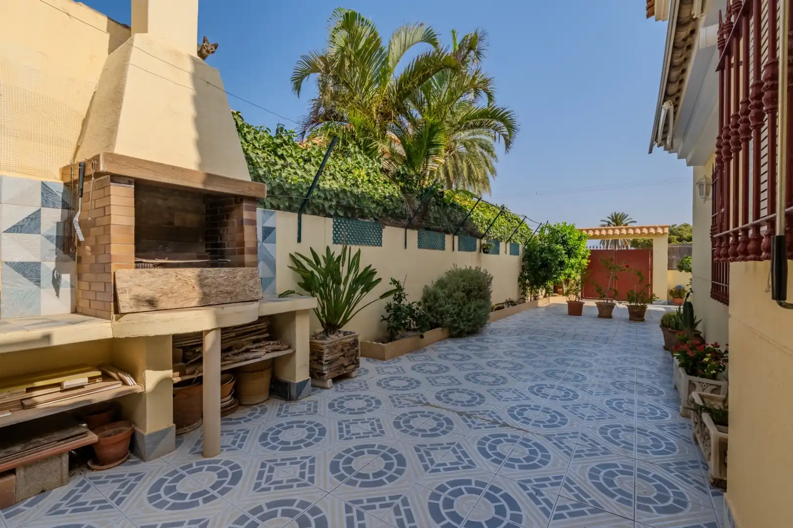 Terrassa de Casa adosada en venda en Mazarrón amb Aire condicionat, Jardí privat i Terrassa
