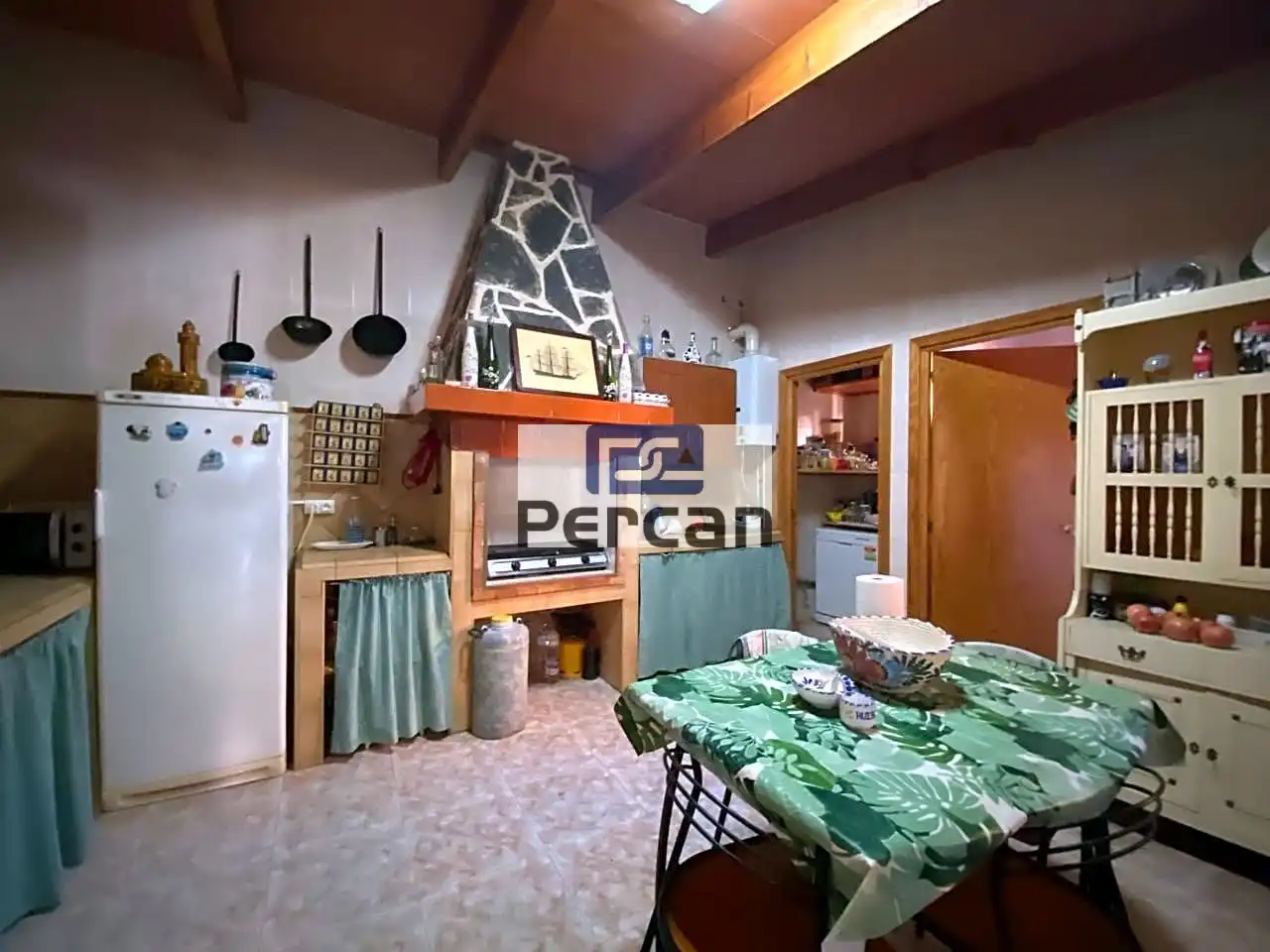 Cocina de Finca rústica en venta en El Campello con Jardín privado, Terraza y Trastero