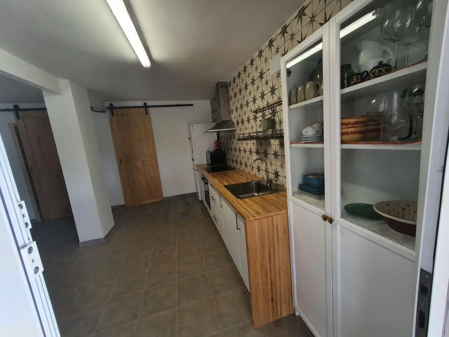 Cocina de Terreno en venta en Casas de Millán
