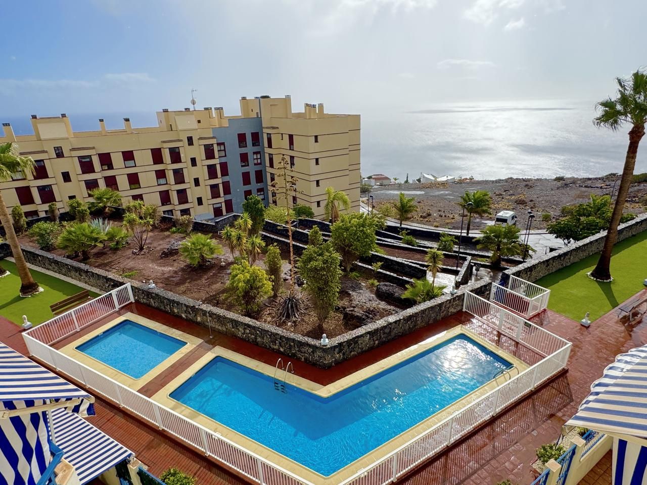 Piscina de Pis de lloguer en  Santa Cruz de Tenerife Capital amb Terrassa i Piscina comunitària