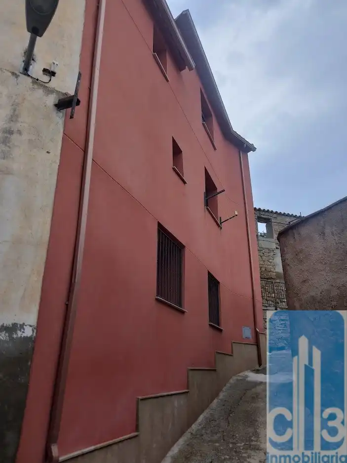 Exterior view of Country homes for sale in Peralta de Calasanz  with Heating, Storage room and Furnished