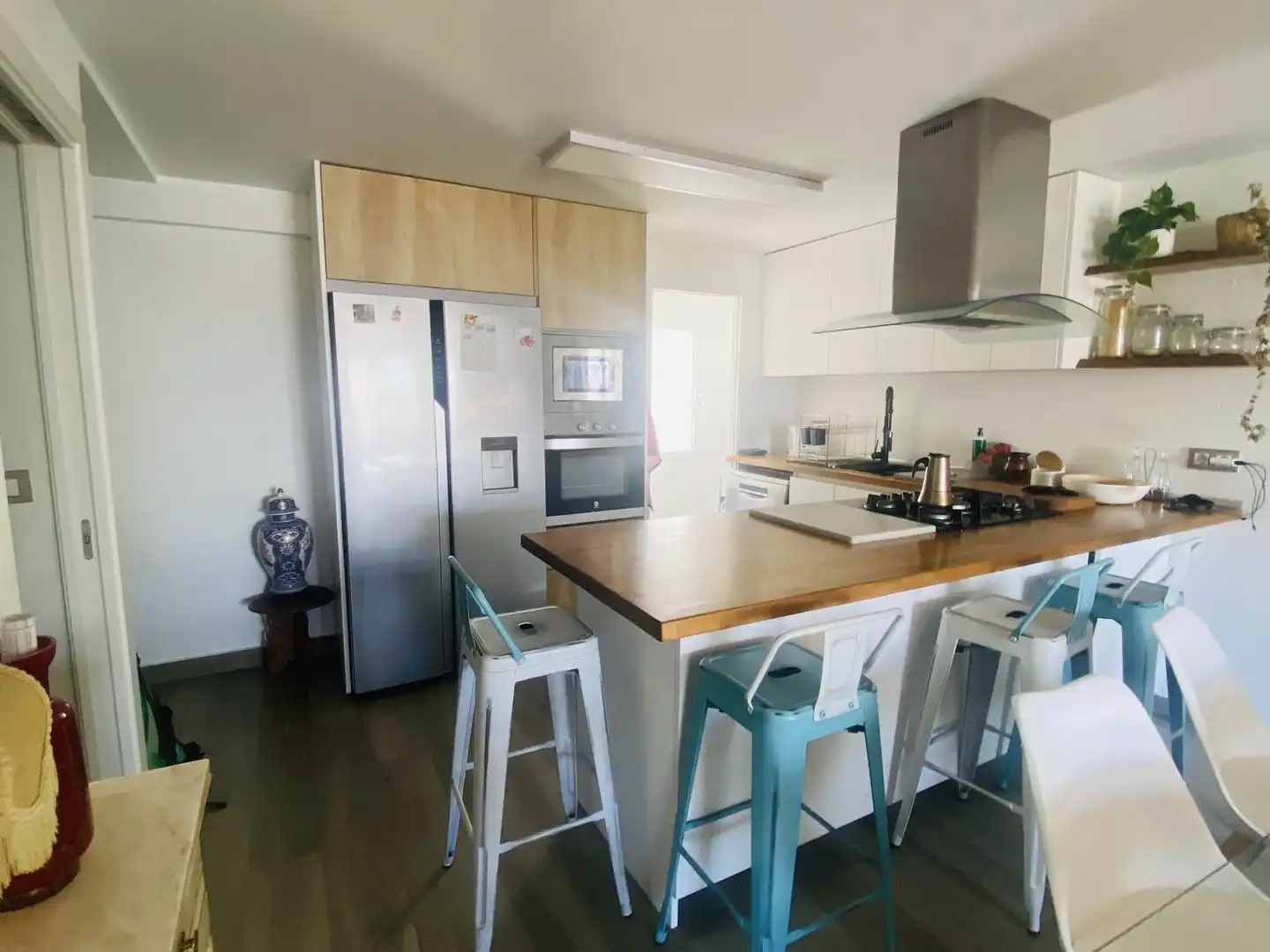 Kitchen of Flat for rent in Dénia  with Air Conditioner, Heating and Storage room