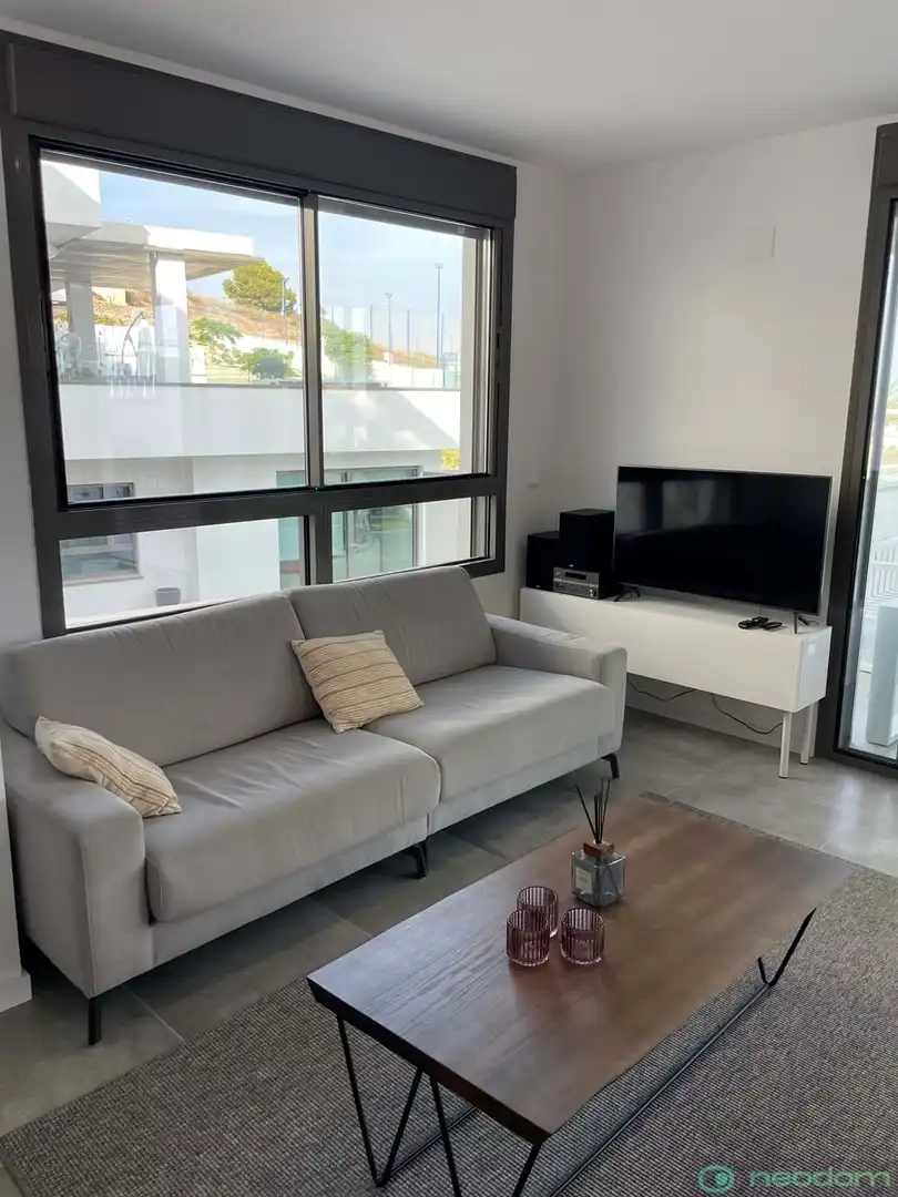 Wohnzimmer von Wohnung zur Miete in Finestrat