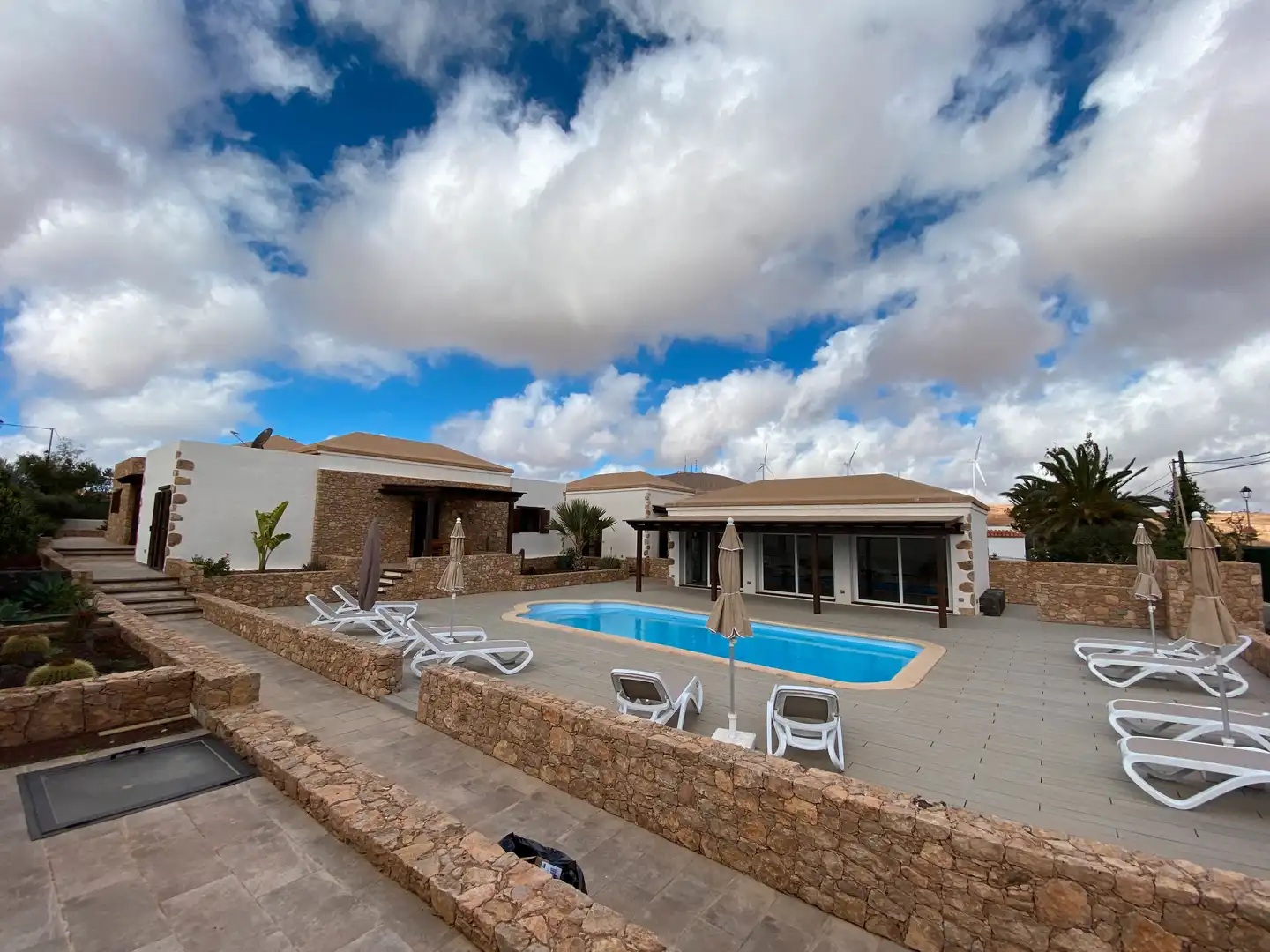 Vista exterior de Casa o chalet en venta en Puerto del Rosario con Aire acondicionado, Terraza y Amueblado
