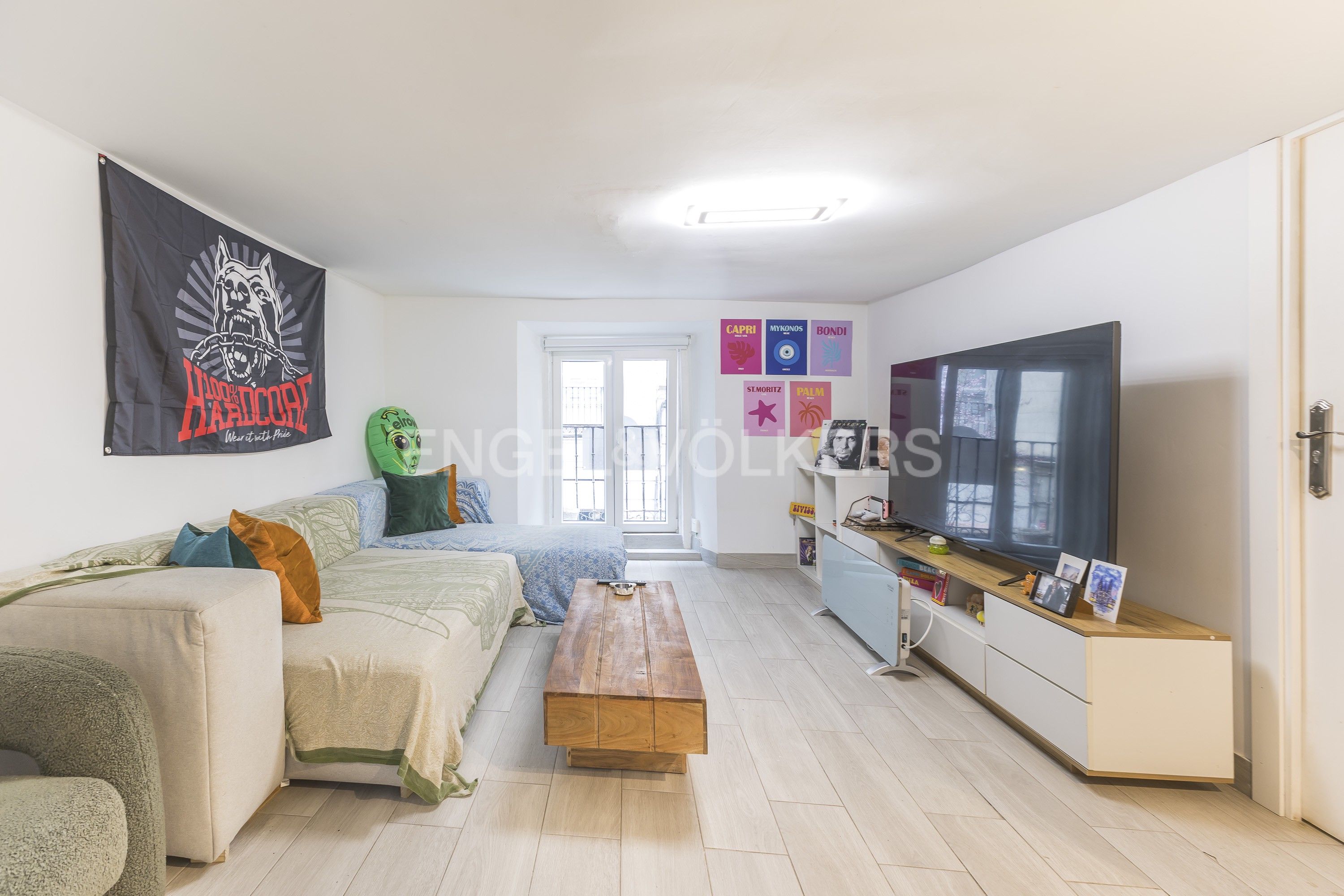 Bedroom of Apartment for sale in  Madrid Capital  with Air Conditioner, Heating and Balcony