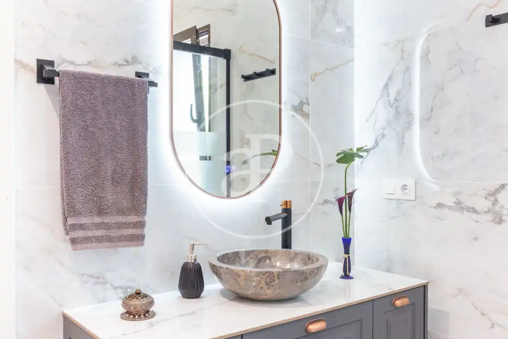 Baño de Casa o chalet en venta en Chiva con Aire acondicionado, Calefacción y Jardín privado