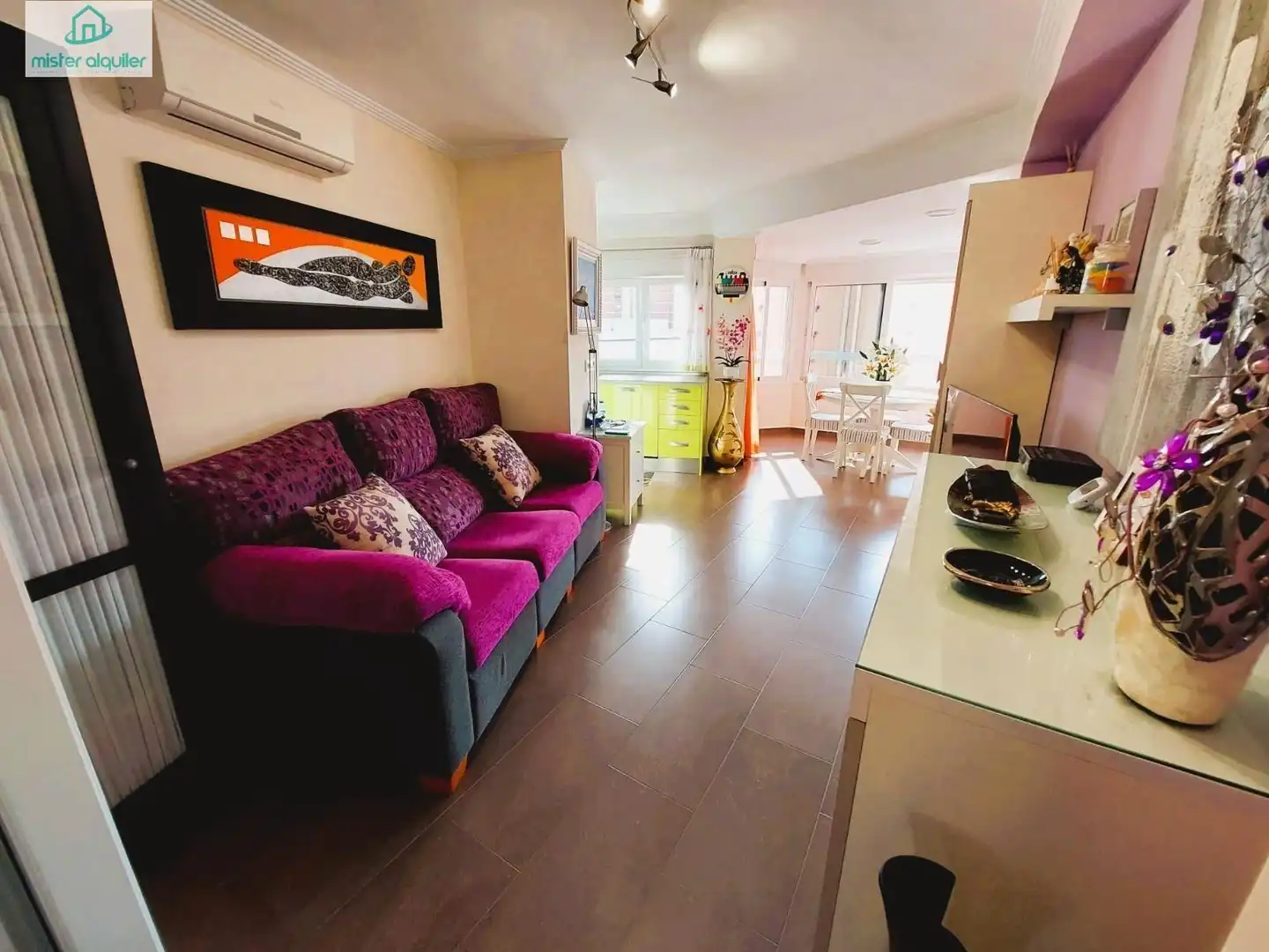 Exterior view of Apartments for rent in Benidorm  with Air Conditioner, Heating and Private garden