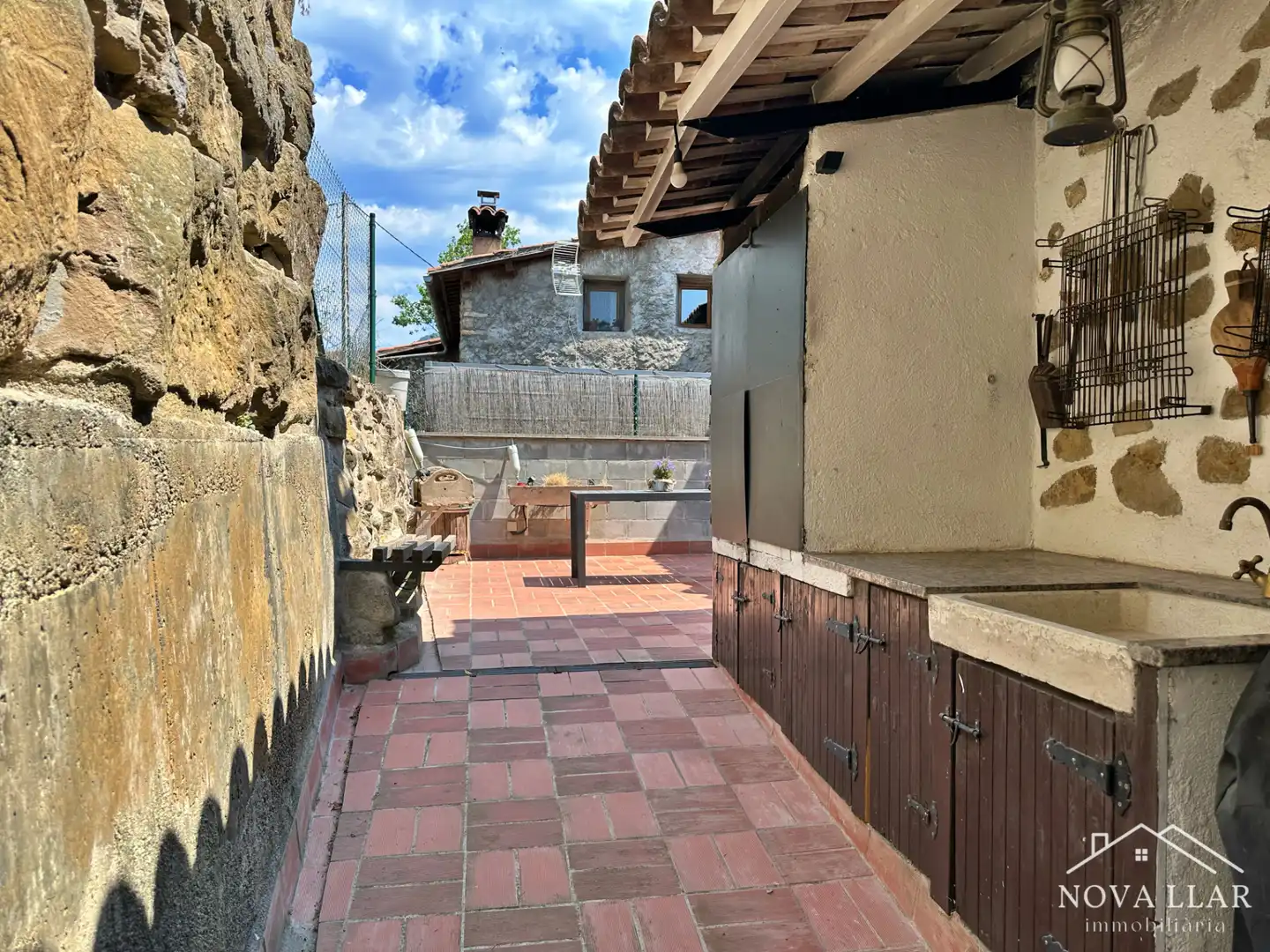 Terrace of Country homes for sale in Campdevànol  with Heating, Private garden and Parquet flooring