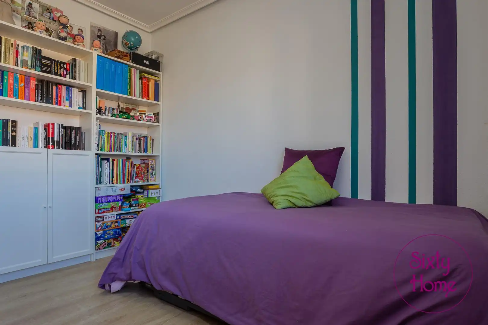 Bedroom of Flat for sale in Zaragoza  with Air Conditioner, Heating and Terrace