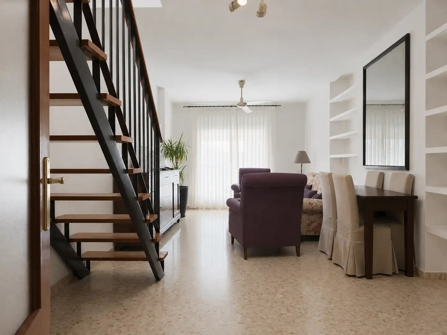 Sala de estar de Ático en venta en Jerez de la Frontera con Aire acondicionado, Calefacción y Terraza