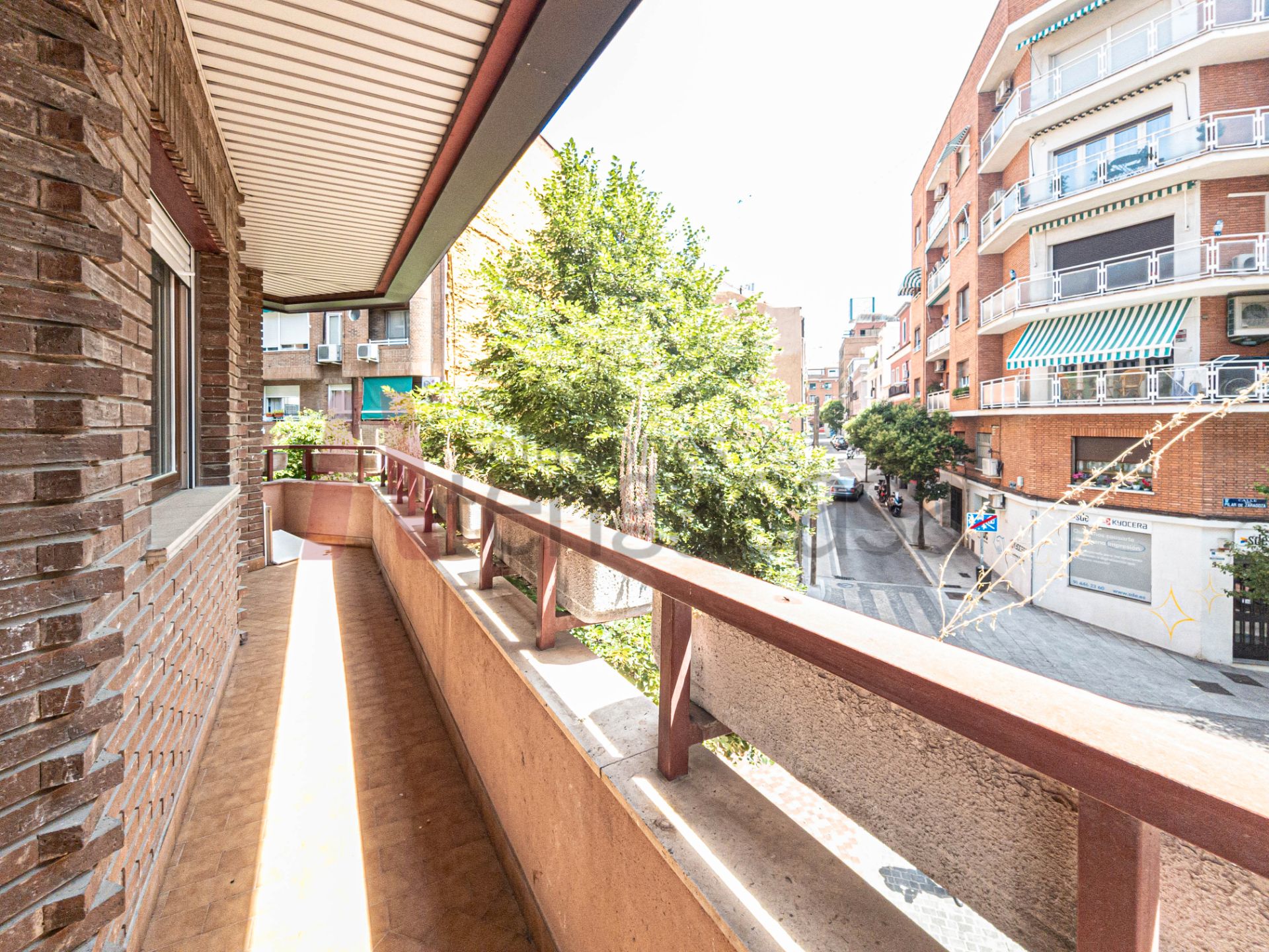 Exterior view of Flat to rent in  Madrid Capital  with Heating, Terrace and Washing machine