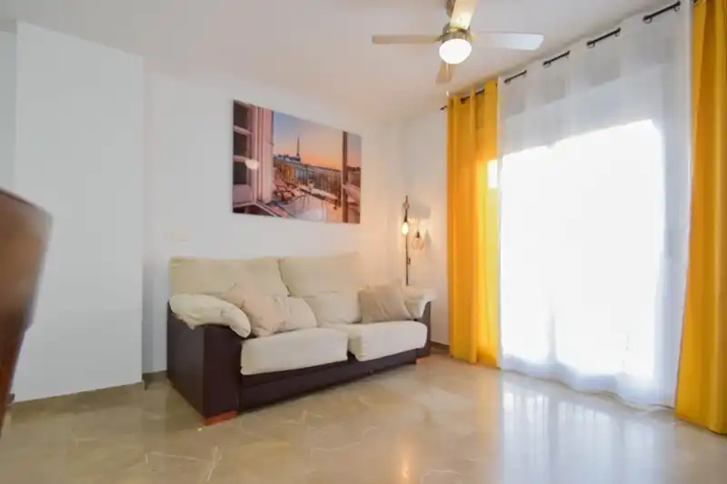 Sala de estar de Piso en venta en Atarfe con Trastero y Amueblado