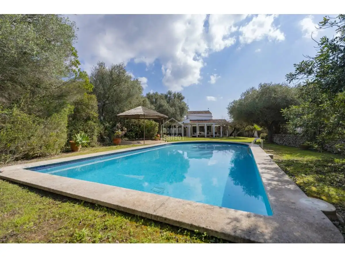 Swimming pool of Country homes for sale in Maó - Mahón  with Private garden, Terrace and Swimming Pool