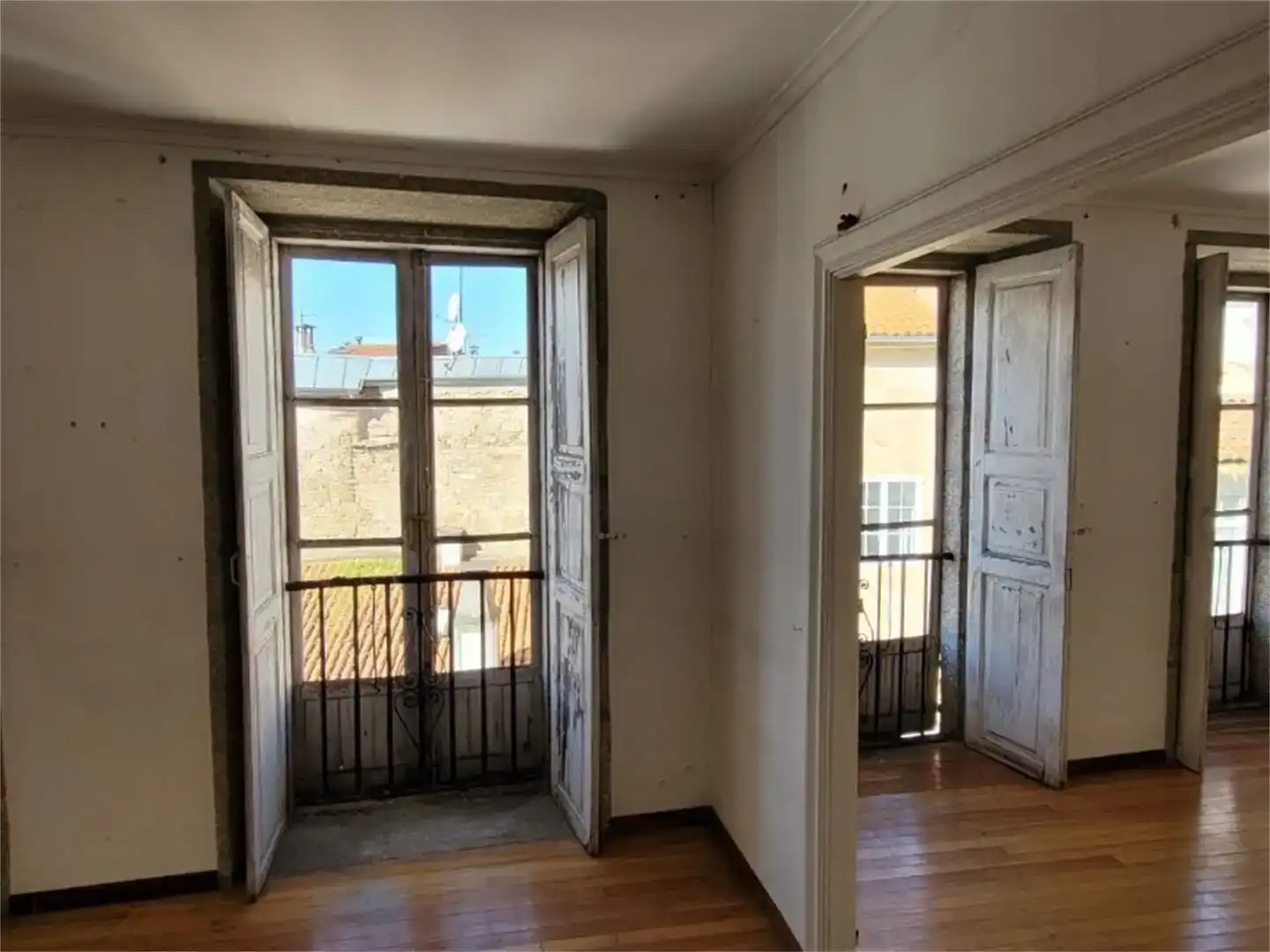 Terrassa de Casa adosada en venda en Santiago de Compostela 