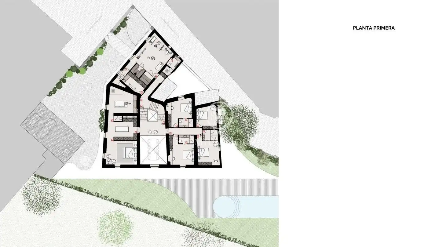 Finca rústica en venda en Esplugues de Llobregat amb Aire condicionat, Jardí privat i Terrassa
