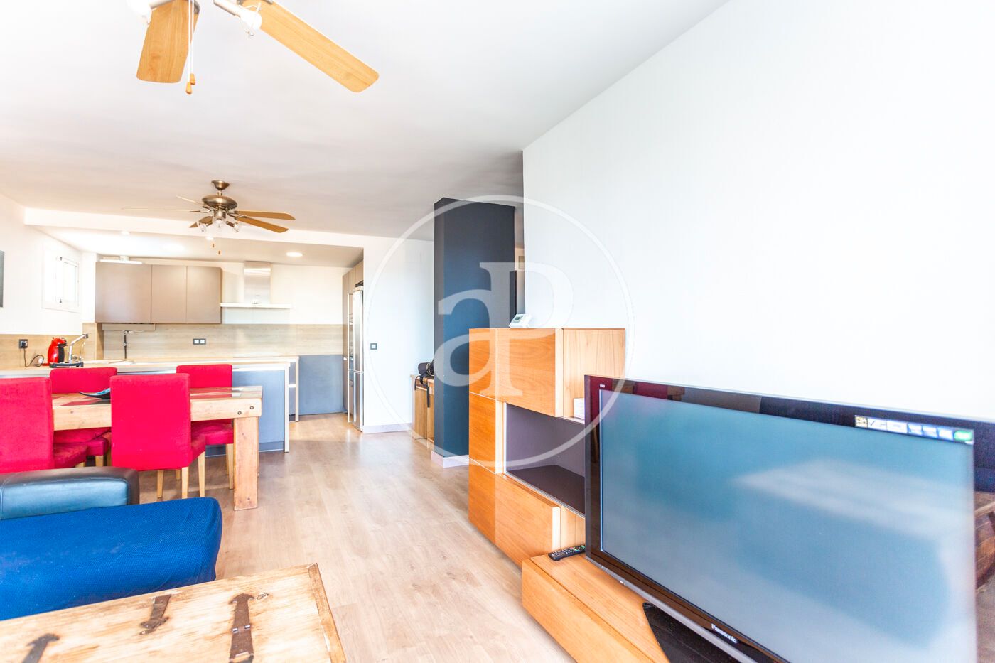 Living room of Flat to rent in El Puig de Santa Maria  with Heating, Private garden and Terrace