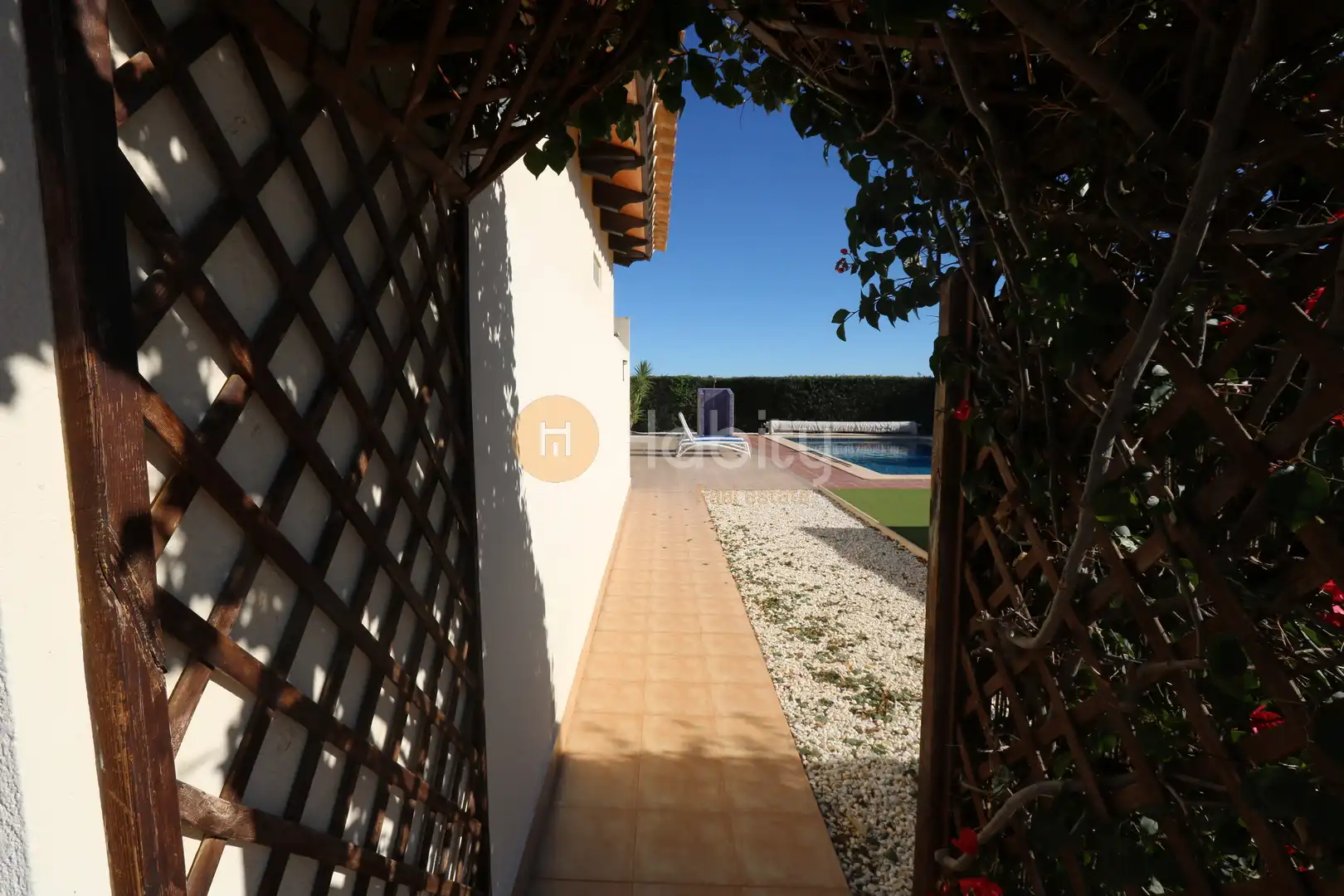 Jardín de Casa o chalet en venta en Fuente Álamo de Murcia con Aire acondicionado, Calefacción y Jardín privado