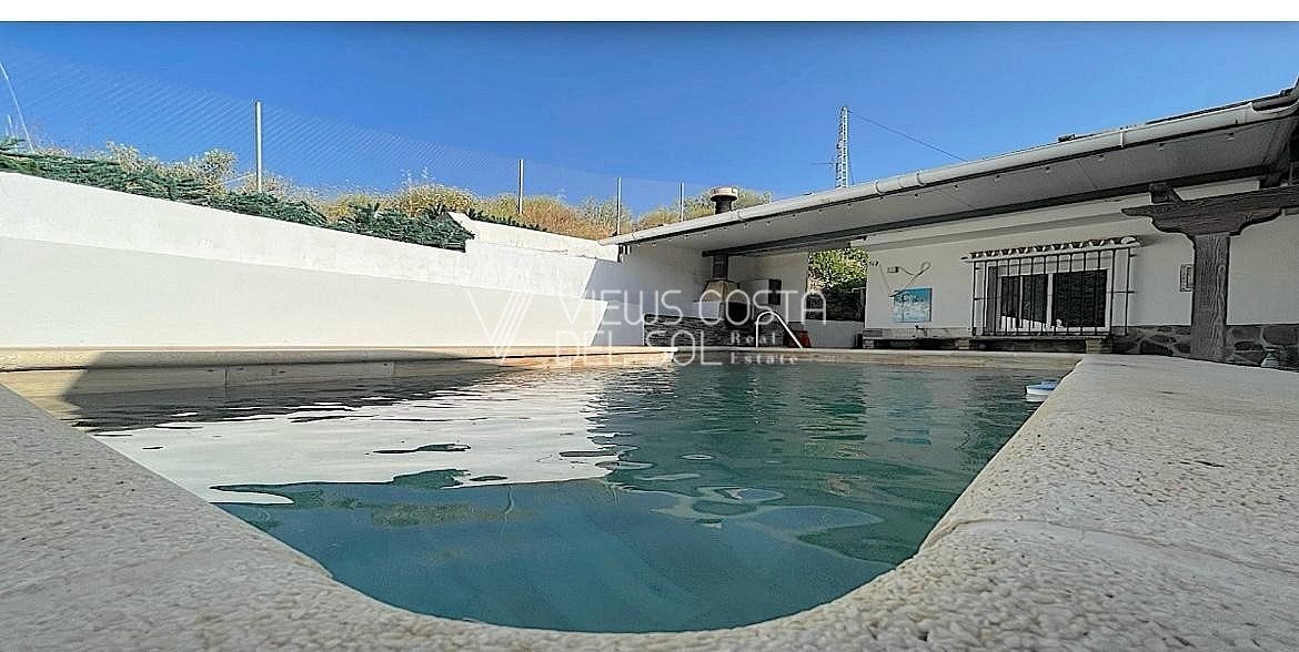 Piscina de Casa o xalet de lloguer en Sedella amb Terrassa, Piscina i Moblat