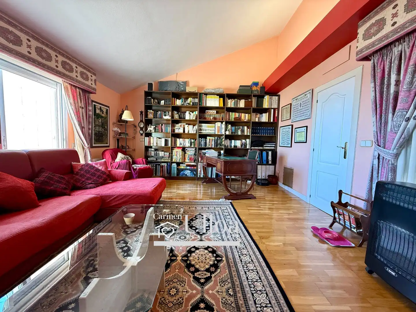 Sala de estar de Casa o chalet en venta en Alicante / Alacant con Aire acondicionado, Jardín privado y Terraza
