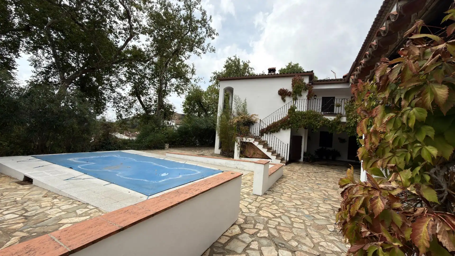 Garten von Gebäude zum Verkauf in Almonaster la Real, Huelva
