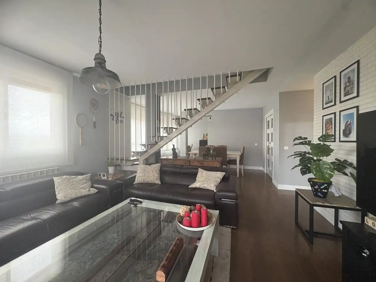 Sala de estar de Dúplex de alquiler en Alcalá de Henares con Calefacción, Terraza y Trastero