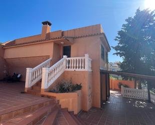 Vista exterior de Casa o xalet en venda en Málaga Capital amb Jardí privat, Terrassa i Traster