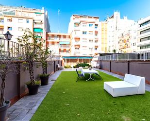 Terrace of Flat for sale in  Barcelona Capital  with Private garden, Terrace and Furnished