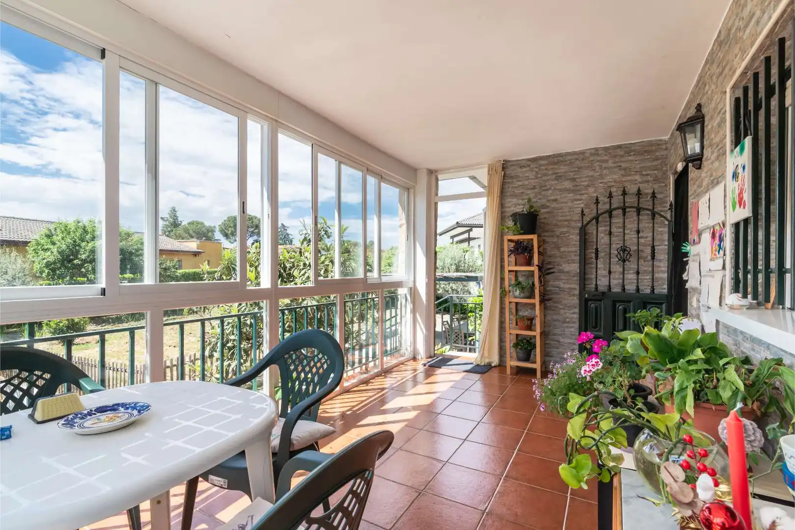 Terrace of Houses for sale in San Martín de Valdeiglesias  with Air Conditioner, Heating and Private garden