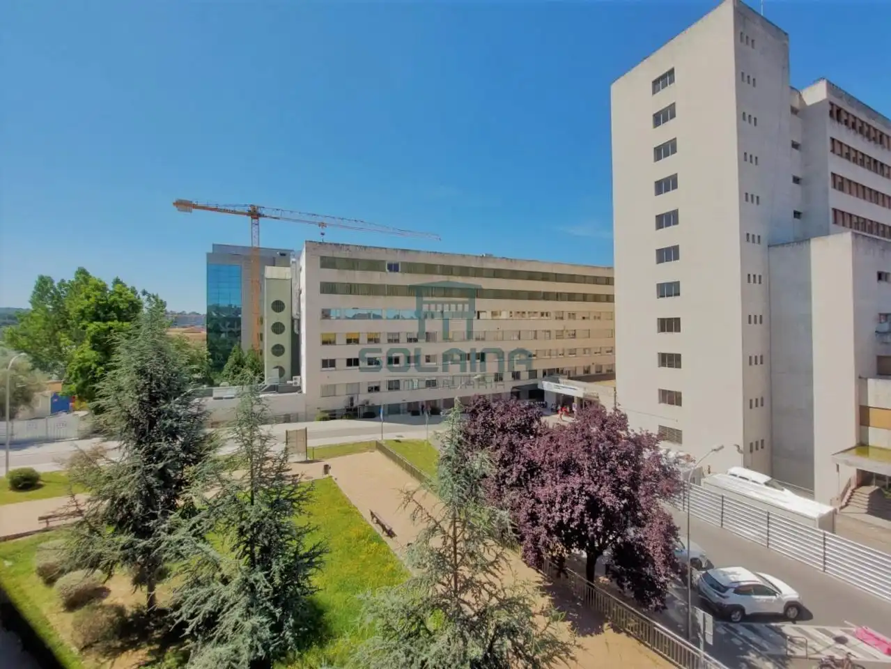 Vista exterior de Apartament de lloguer en Ourense Capital  amb Calefacció, Traster i Moblat