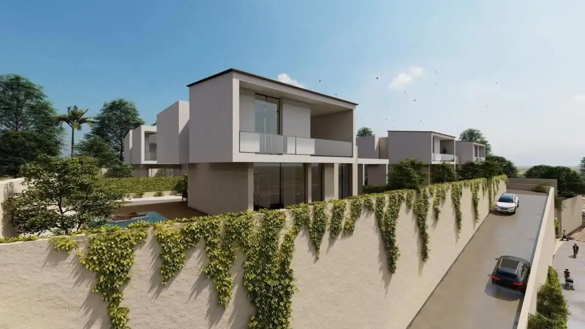 Vista exterior de Casa o xalet en venda en La Nucia amb Piscina
