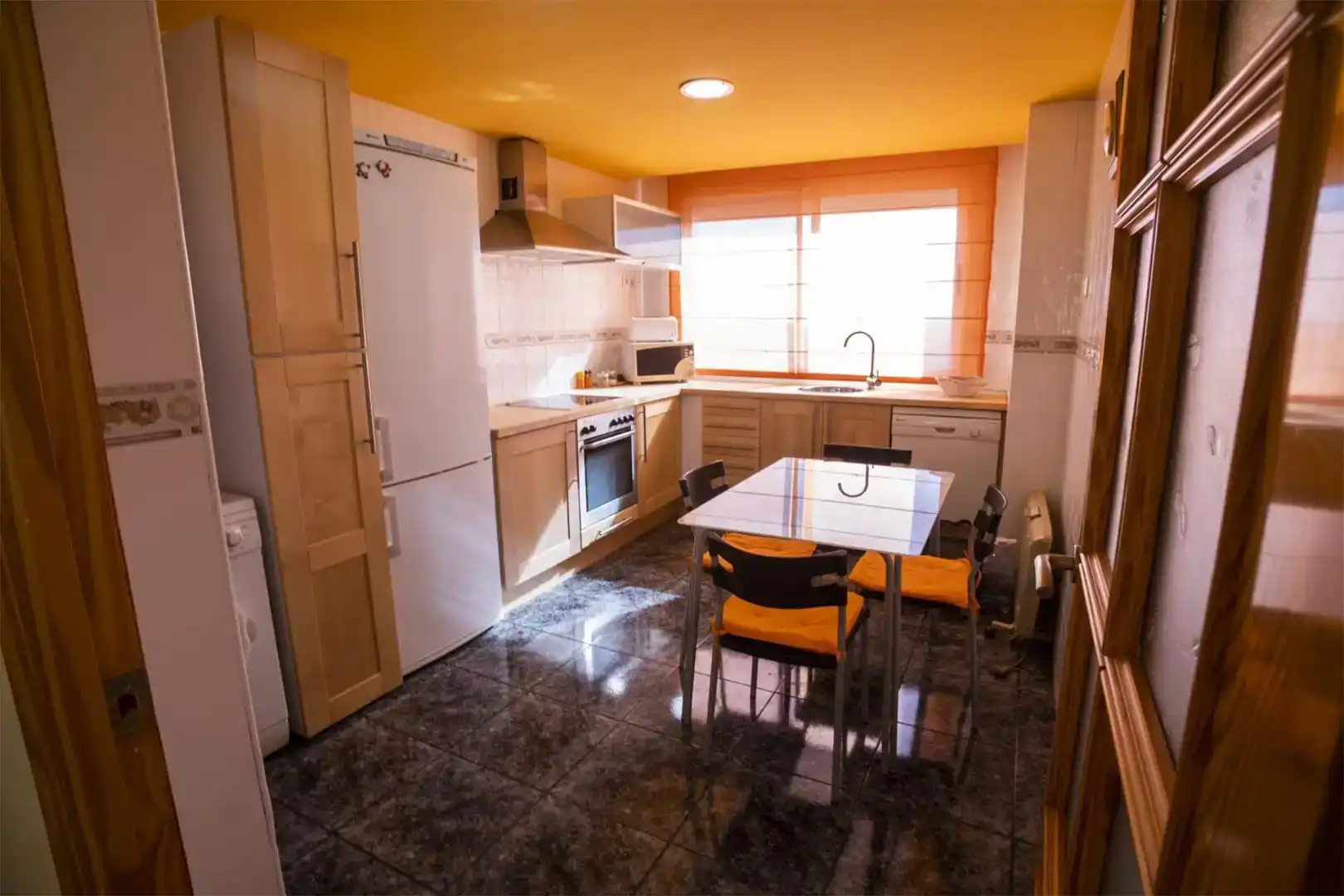 Kitchen of Flat for sale in Mas de Barberans  with Air Conditioner, Parquet flooring and Furnished