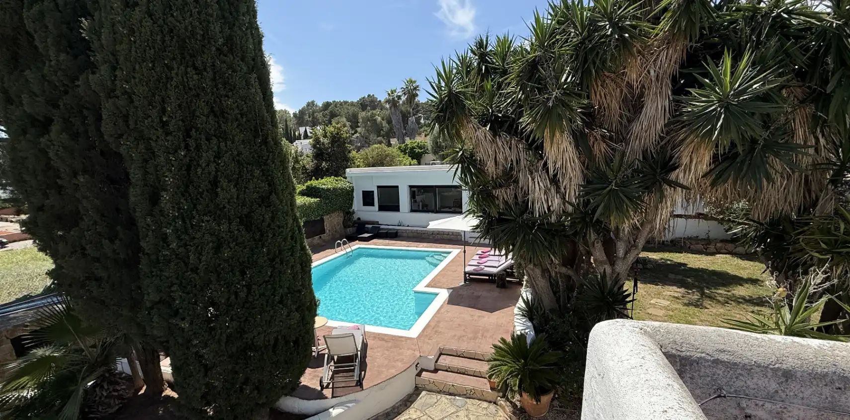 Swimming pool of Houses for sale in Sant Antoni de Portmany  with Air Conditioner, Heating and Private garden