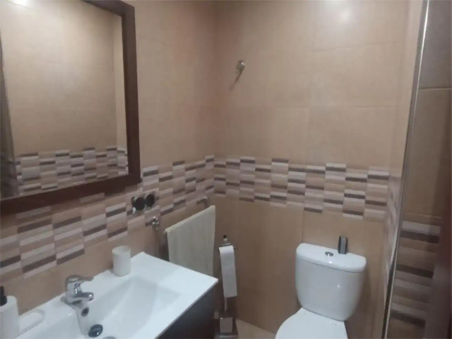 Badezimmer von Wohnung zur Miete in Cabra mit Klimaanlage und Balkon
