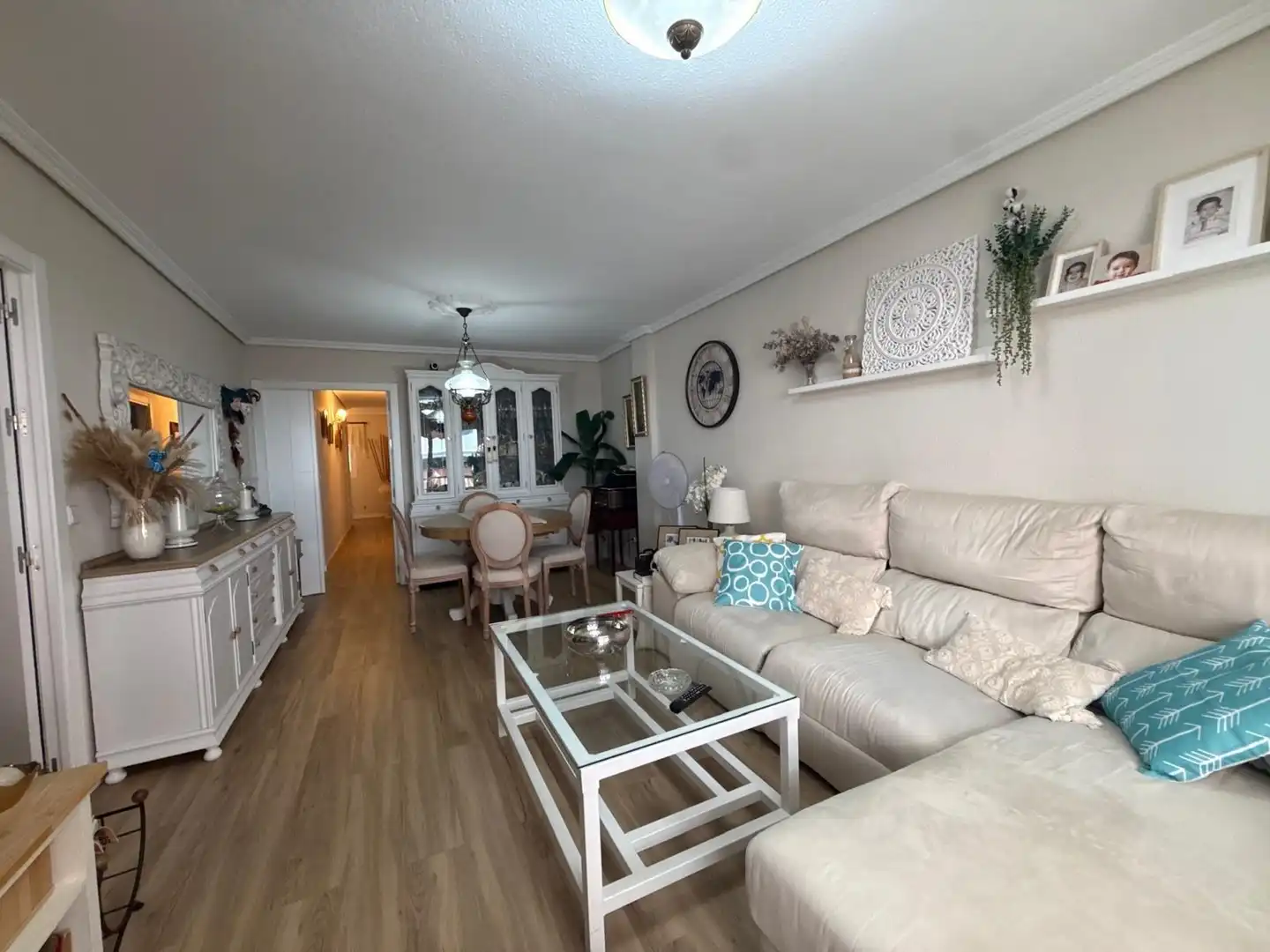 Wohnzimmer von Wohnung zum Verkauf in Benidorm mit Terrasse, Abstellraum und Möbliert