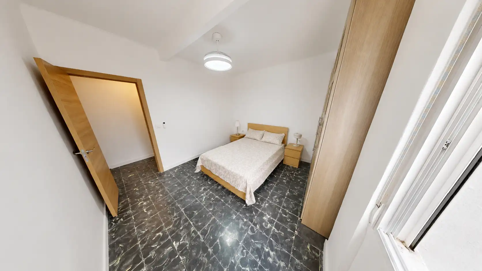 Bedroom of Flat for rent in Alicante / Alacant  with Furnished, Washing machine and TV