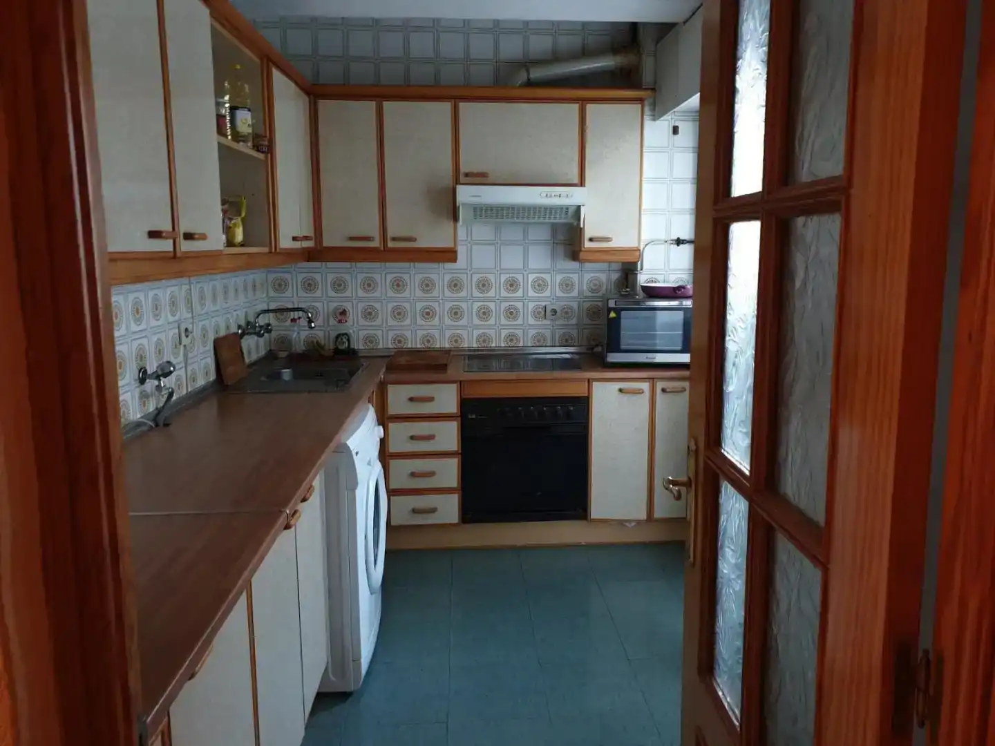 Kitchen of Flat for share in Nuevo Baztán  with Furnished and Balcony