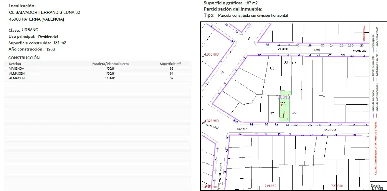 Casa o chalet en venta en Paterna con Jardín privado