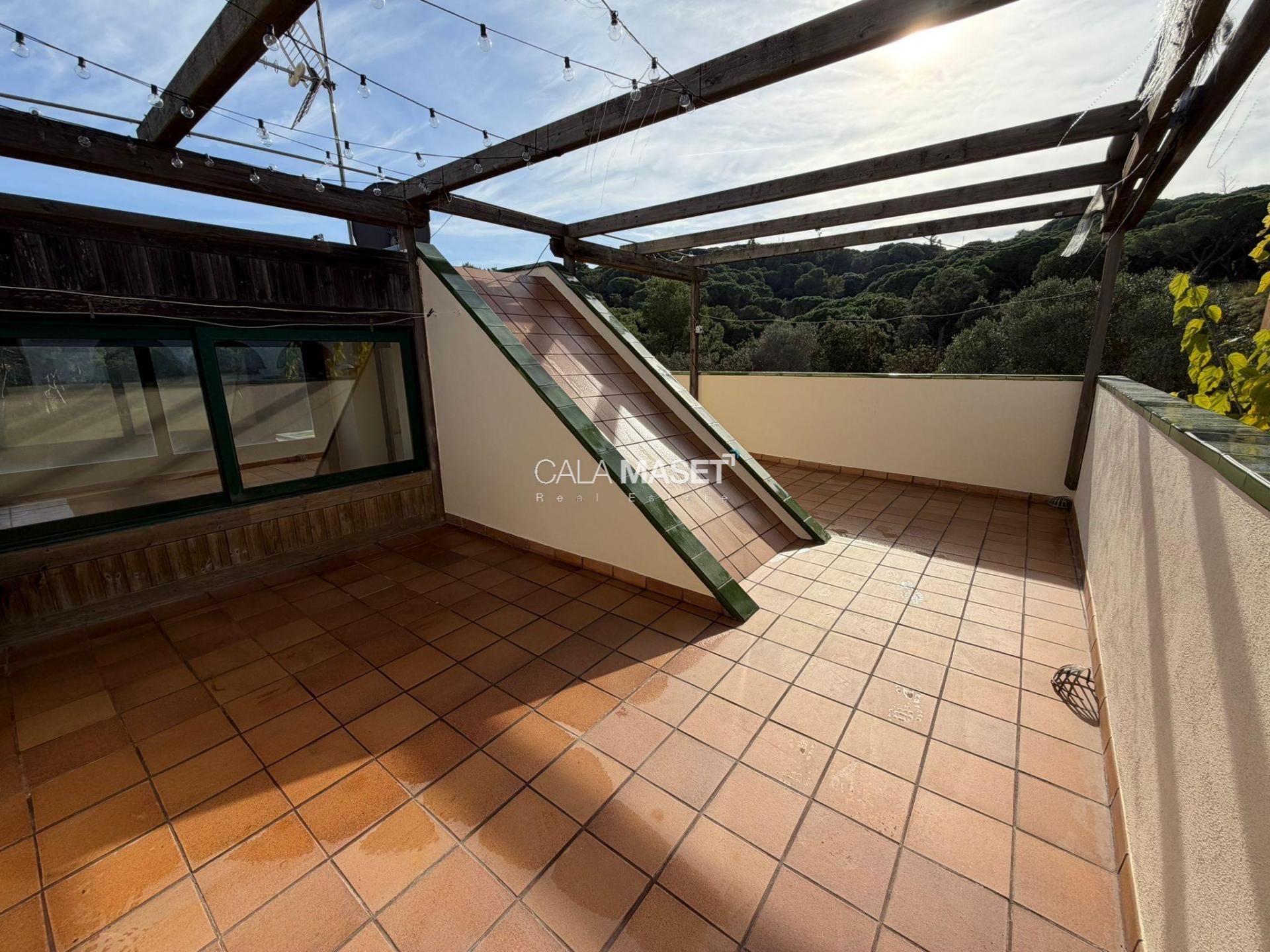 Terrassa de Casa adosada en venda en Sant Feliu de Guíxols amb Calefacció, Jardí privat i Terrassa