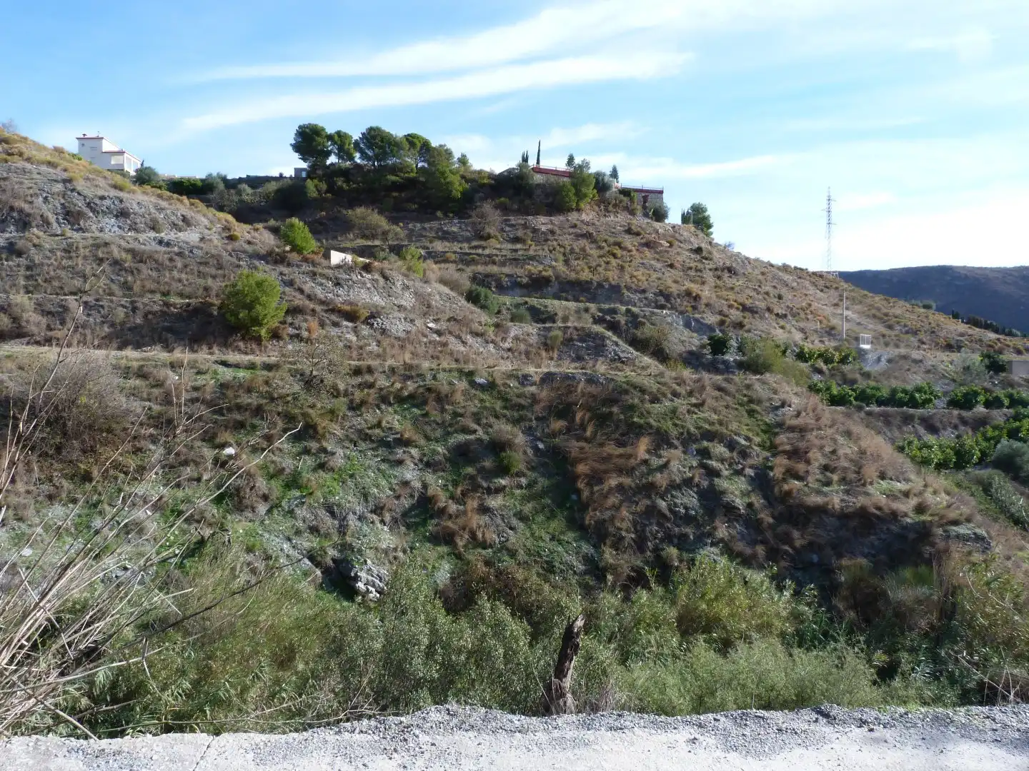 Vista exterior de Residencial en venda en Granada