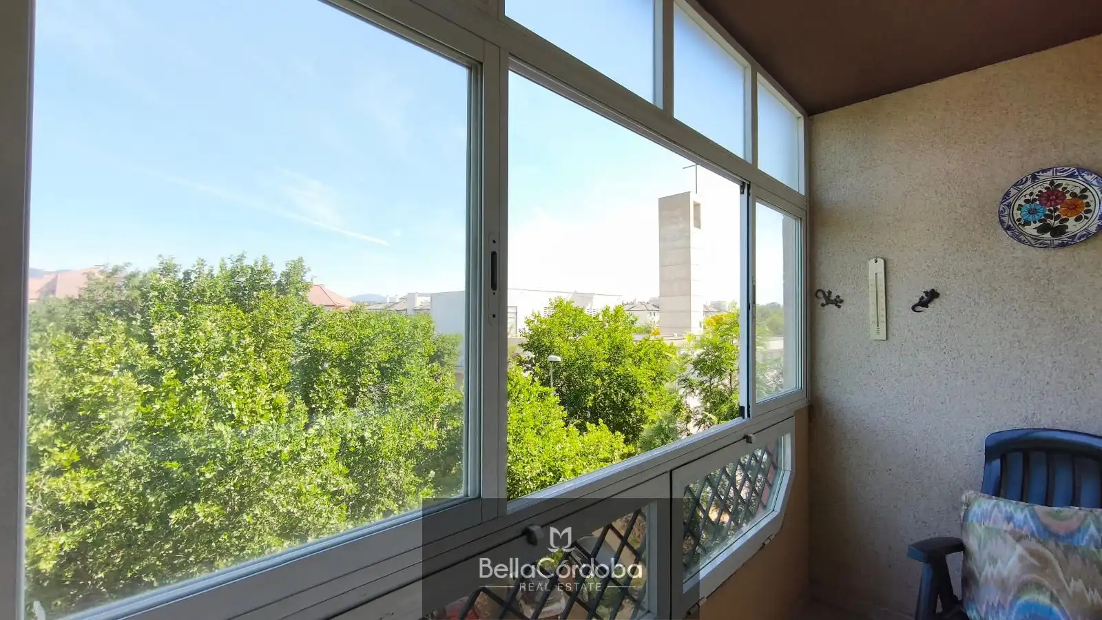Balcony of Flat for sale in Córdoba  with Air Conditioner, Heating and Terrace