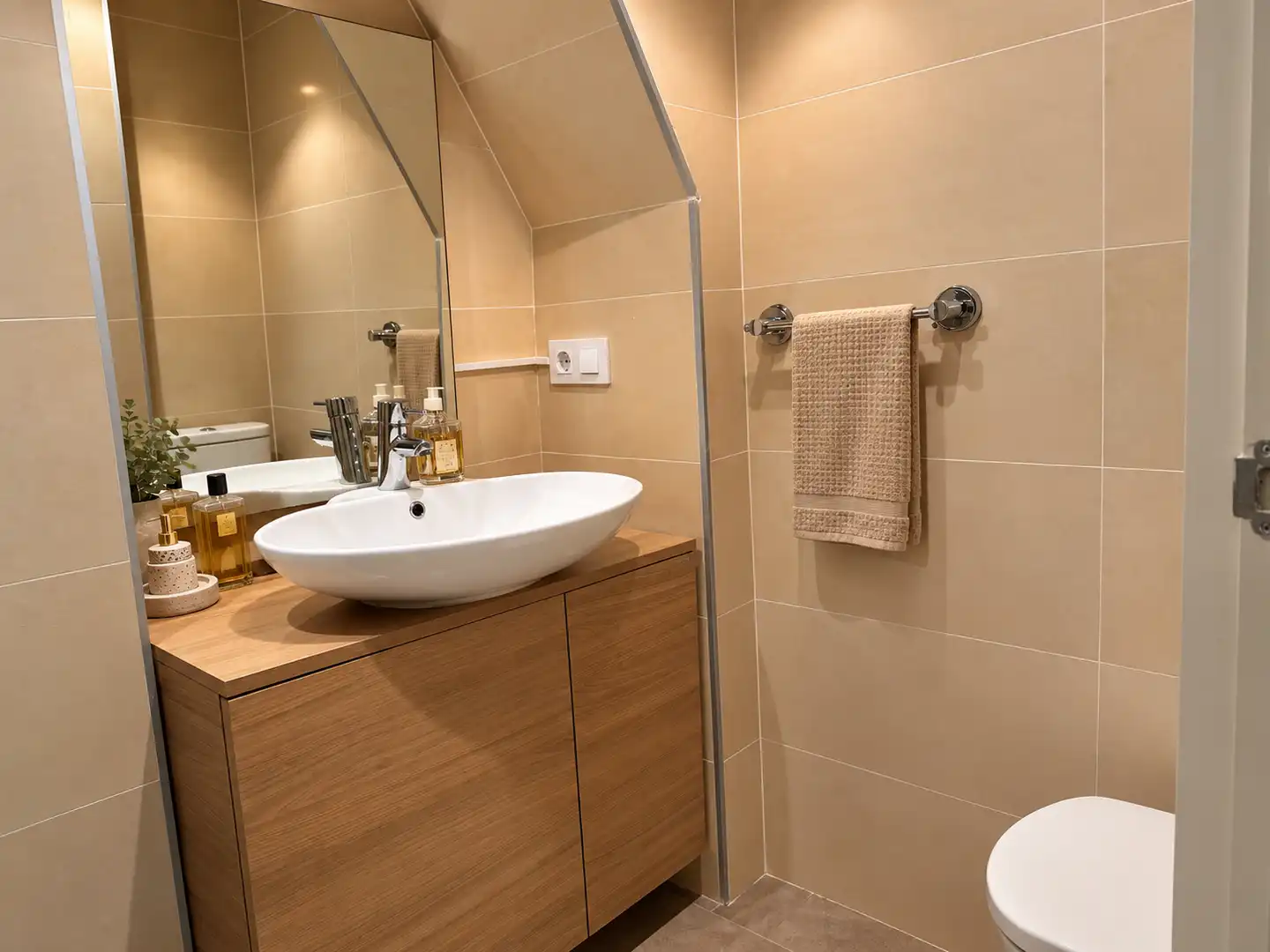 Baño de Dúplex en venta en Nucli Antic