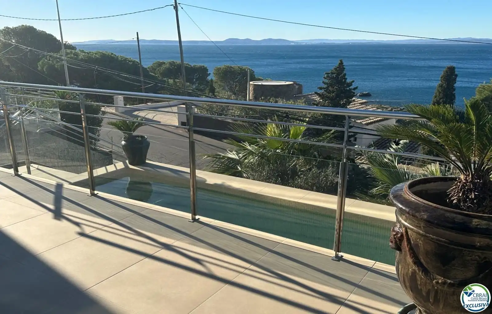 Terrassa de Casa o xalet en venda en Roses amb Aire condicionat, Jardí privat i Piscina