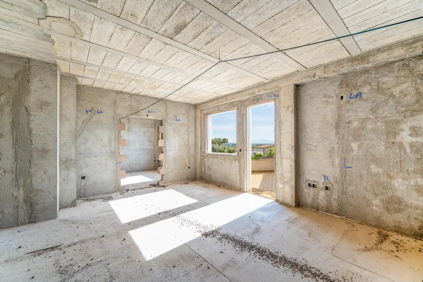 Exterior view of Buildings for sale in Maria de la Salut