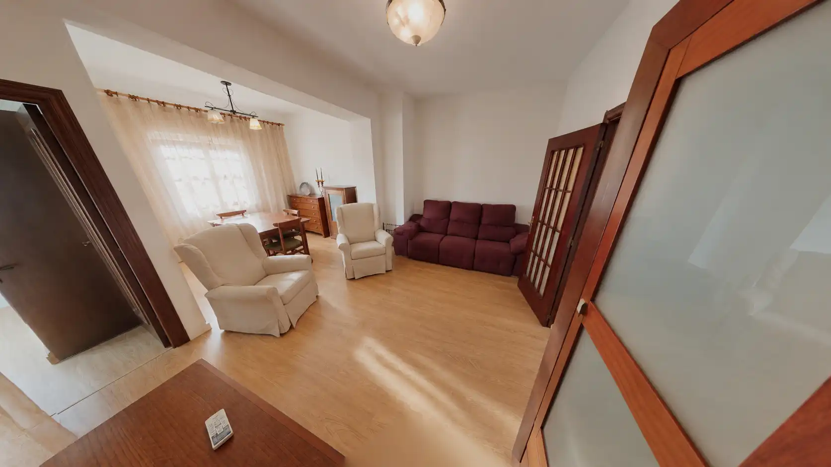 Wohnzimmer von Wohnung zur Miete in Alicante / Alacant mit Klimaanlage, Möbliert und Waschmaschine