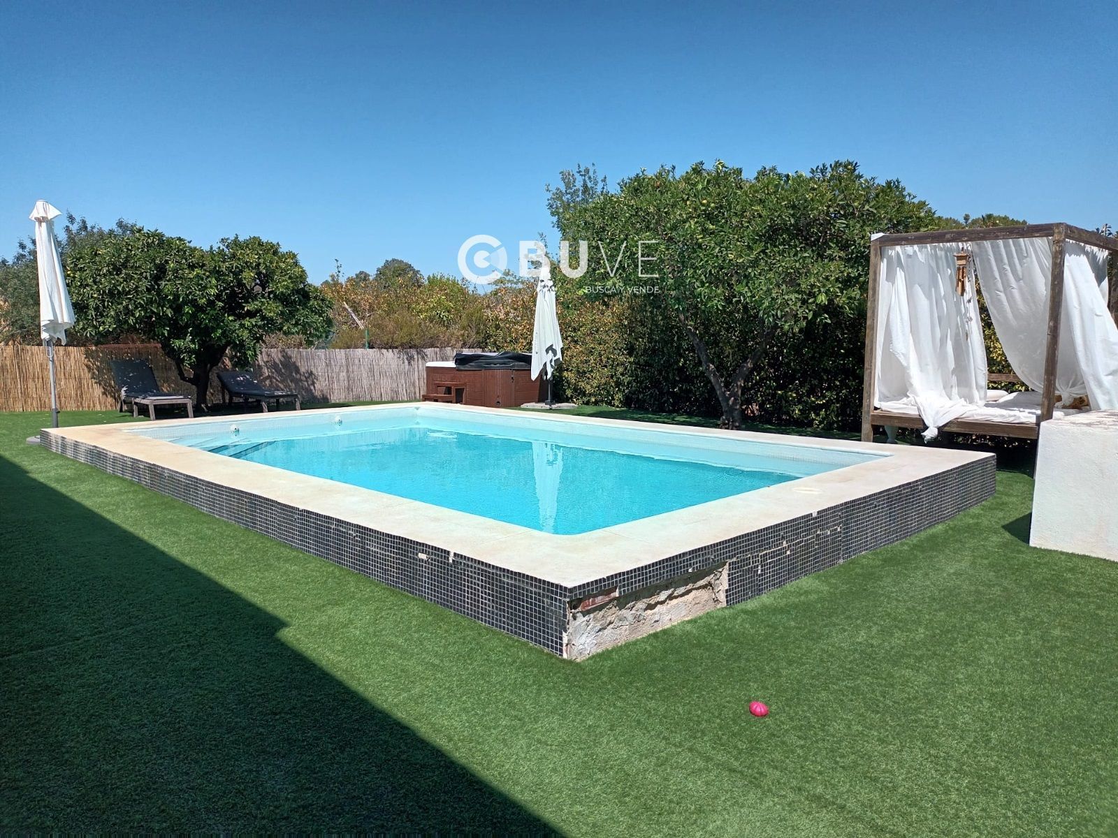 Piscina de Casa o xalet en venda en Almensilla amb Aire condicionat, Traster i Piscina